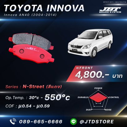 ผ้าเบรกหน้า ( Innova ) AN40 ปี 2004-2015